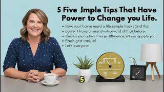 Five simple tips that have power of change your life [upl. by Nowed538]