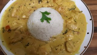 POULET AU LAIT DE COCO RECETTE INDIENNE [upl. by Kevyn359]