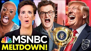 MSNBC MinuteByMinute Meltdown On Election Night 2024  Trump’s Revenge🧂 [upl. by Yeblehs]