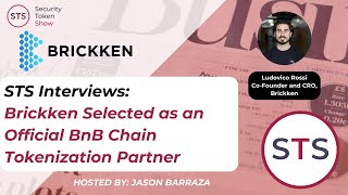 Security Token Show Interviews Brickken Selected as an Official BnB Chain Tokenization Partner [upl. by Anyak855]