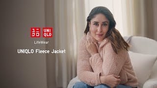 UNIQLO Fleece Jacket Collection featuring Kareena Kapoor Khan [upl. by Salamone]