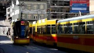 Strassenbahn Basel  Impressionen Teil 2 Sommer 2010 [upl. by Ahseinet114]