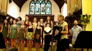 Folk Song and Dance From Macedonia Led By Mary Cay Brass [upl. by Llehcram]