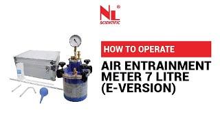 How to Operate Air Entrainment Meter [upl. by Stelle]