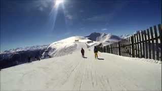 Skiing Kitzbühel  First Person View of run 56 Schwarzkogel [upl. by Lainad]