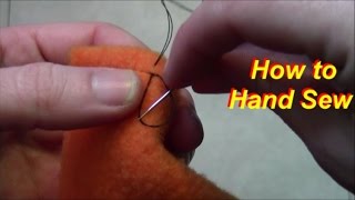 How to Sew by Hand [upl. by Neelik780]