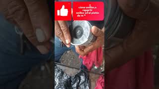 reparte anillos en el pistón de motores disel  sencillo y rápido [upl. by Perdita]