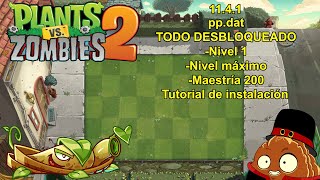 PvZ 2 1141  ppdat TODO DESBLOQUEADO  Tutorial [upl. by Haag26]