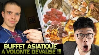 BUFFET ASIATIQUE à VOLONTE Dévalisé [upl. by Chucho]