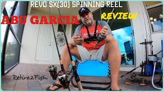 ABU GARCIA REVO SX SPINNING REEL REVIEW [upl. by Assirod]