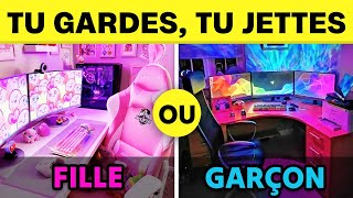 Filles vs Garcons ðŸ‘¦ðŸ‘§ Tu Gardes Tu Jettes [upl. by Rinum]