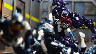 Kaiyodo Marvel Amazing Yamaguchi 003 Revotech Venom Review [upl. by Sdlonyer392]