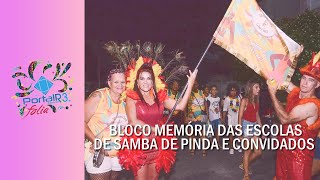 Bloco Memórias das Escolas de Samba de Pindamonhangaba e convidados no carnaval 2023 [upl. by Yelekreb898]