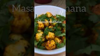 Masala makhana  makhana chat roasted makhana  quick roasted lotus seed recipe [upl. by Reade]