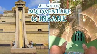 The Brilliant Design of the Worlds Largest Water Park  Atlantis Aquaventure Review Dubai [upl. by Kendal291]