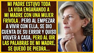 Mi padre estuvo toda la vida engañando a mi madre con una mujer frívola Se dio cuenta de su error… [upl. by Uird]