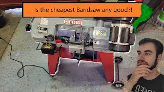 The cheapest metal BandsawHolzmann BS115 [upl. by Eugnimod]