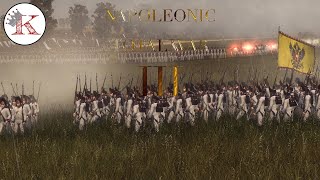 1809 5th Coalition 4v4 Napoleon Total War 3 [upl. by Jeffries289]