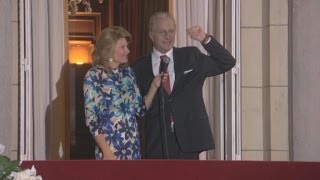 BLOOPERS Heeft koning Filip een glaasje te veel op  Tegen de Sterren op  VTM [upl. by Yedarb]