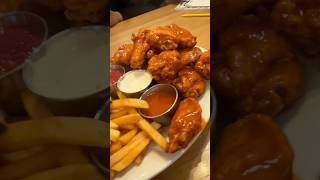 My Chicken Wing Happiness 😋 foodie shorts [upl. by Krigsman595]