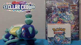 Stellar Crown Booster Box Opening  Ultra Pro Binder Review [upl. by Namyh993]