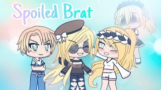 Spoiled Brat Gacha life Mini Movie [upl. by Euqinay]