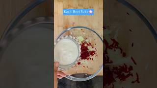 Kakdi beetroot raitasaladkoshimbir ❤️ shorts trending salad koshimbir raita healthyrecipe [upl. by Sualokin52]