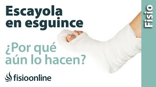 ¿Por qué los médicos siguen escayolando los esguinces de tobillo [upl. by Scevor]