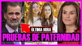 ESCÁNDALO FELIPE y LETIZIA Se filtra PRUEBAS DE PATERNIDAD por INFANTA [upl. by Orferd]