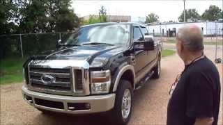 2009 Ford F250 King Ranch FX4 OffRoad 4x4 Diesel Walkaround [upl. by Reizarf]