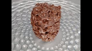 Chocolate Cornflakes Cakes  Condensed Milk  Cocoa  Cornflakes [upl. by Mendelson]