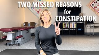 2 Missed Reasons For Constipation explained by Core Pelvic Floor Therapy [upl. by Lilac]