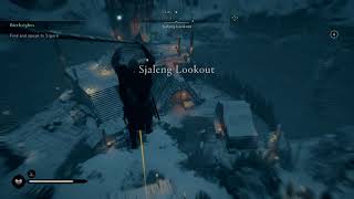 Assassins Creed Valhalla  Sjaleng lookout hidden wealth [upl. by Aisatna]