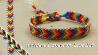 How to make a chevron bracelet  yarnuelle [upl. by Orna225]