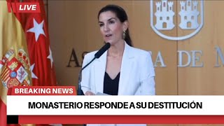 Rocío Monasterio responde a su destitución como portavoz de Vox [upl. by Hesoj]