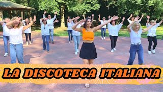 LA DISCOTECA ITALIANA  Fabio Rovazzi ft Orietta Berti  COREOGRAFIA  Balli di Gruppo  Animazione [upl. by Aliuqa]