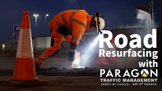 Road Resurfacing with Paragon Traffic Management [upl. by Leban]