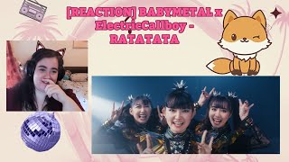 FIRST TIME REACTION BABYMETAL x ElectricCallboy  RATATATA [upl. by Yeslrahc]