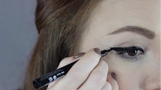 Kolay Eyeliner Nasil Cekilir Easy Tips for Applying Eyeliner  Aslı Özdel [upl. by Annie]