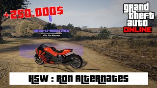 RÉALISER LE CONTRE LA MONTRE HSW DE RON ALTERNATES  GTA ONLINE NEXT GEN [upl. by Kilk931]