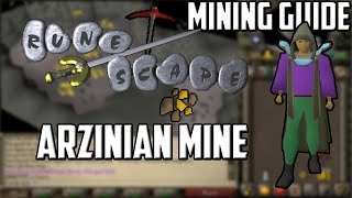 2007 RuneScape Mining Guide Arzinian Mine [upl. by Dymphia]