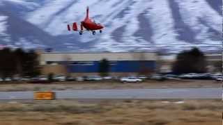 First Test Flight  Calidus Gyrocopter [upl. by Chaworth]