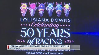 Louisiana Downs prepares for Super Derby [upl. by Fezoj]