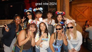 grad nite  disneyland class of 2024 [upl. by Mosera586]