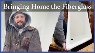 Bringing Home the Fiberglass  Episode 189  Acorn to Arabella Journey of a Wooden Boat [upl. by Ricketts]