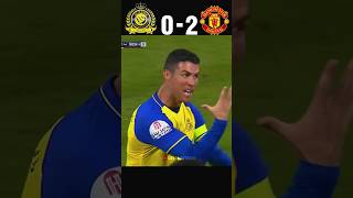 Al Nassr VS Man United Imajinary Match 🔥 ronaldo vs rashford football youtubeshorts [upl. by Aihsoem]