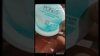 Ponds light moisturizer review for dry skin  for soft and glowing skin [upl. by Llekram977]