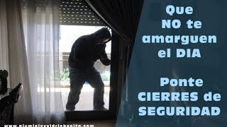 Instalación de cierre de seguridad para ventanas correderas [upl. by Dempsey]