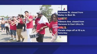 Juneteenth Festival and Parade street closures for Saturday [upl. by Kaila]