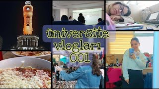 Üniversite Vlogları 001  •İzmir •Online dersler •Bostanlı pazarı •Demokrasi Üniversitesi [upl. by Whitehurst373]